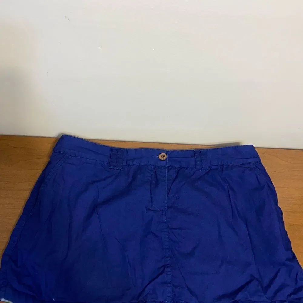 Reversible button cotton skirt   - Picture 2 of 3